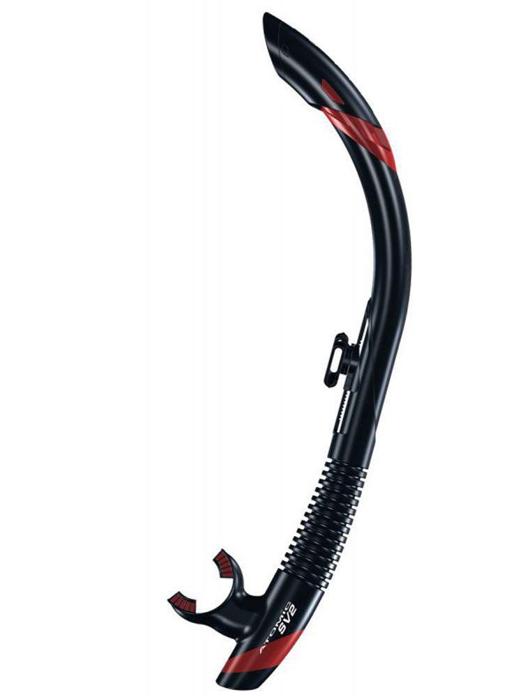 Snorkel Atomic Aquatics SV2 Flex Negro/Rojo
