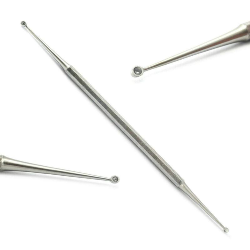 Cureta de uñas MEDENTRA 1.5/2.5 mm para uñas encarnadas