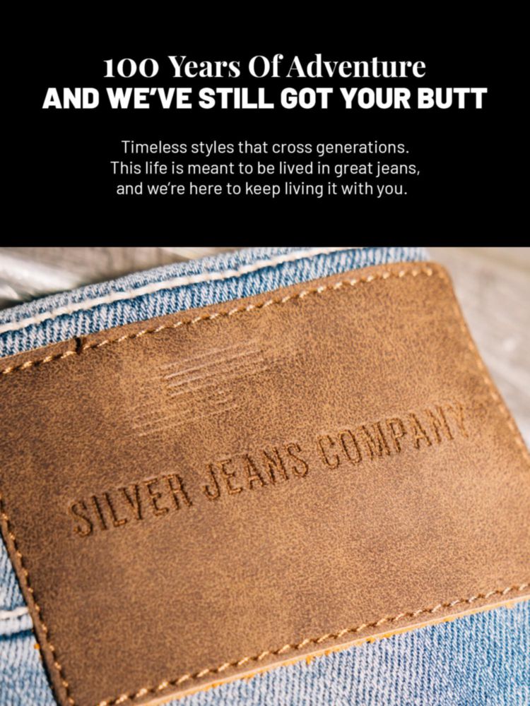 Jeans Silver Jeans Co. Suki 34W (86 cm) x 79L (79 cm) Lavado Medio