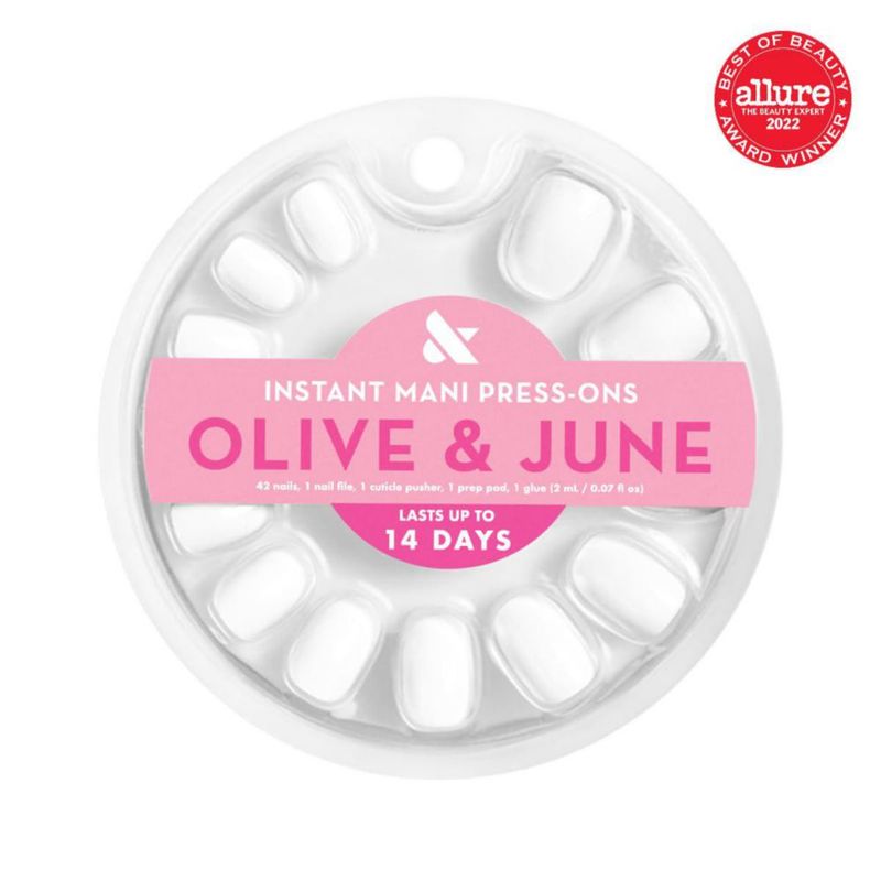 Uñas postizas Olive & June HD - Kit de 42 piezas
