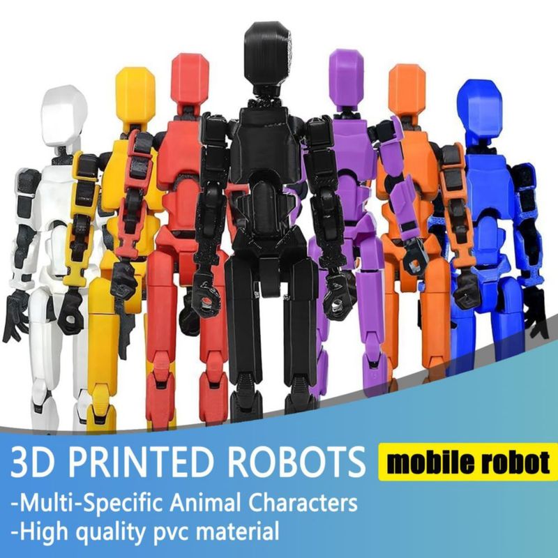 Figura de acción DANONI 45 cm Robot impreso en 3D
