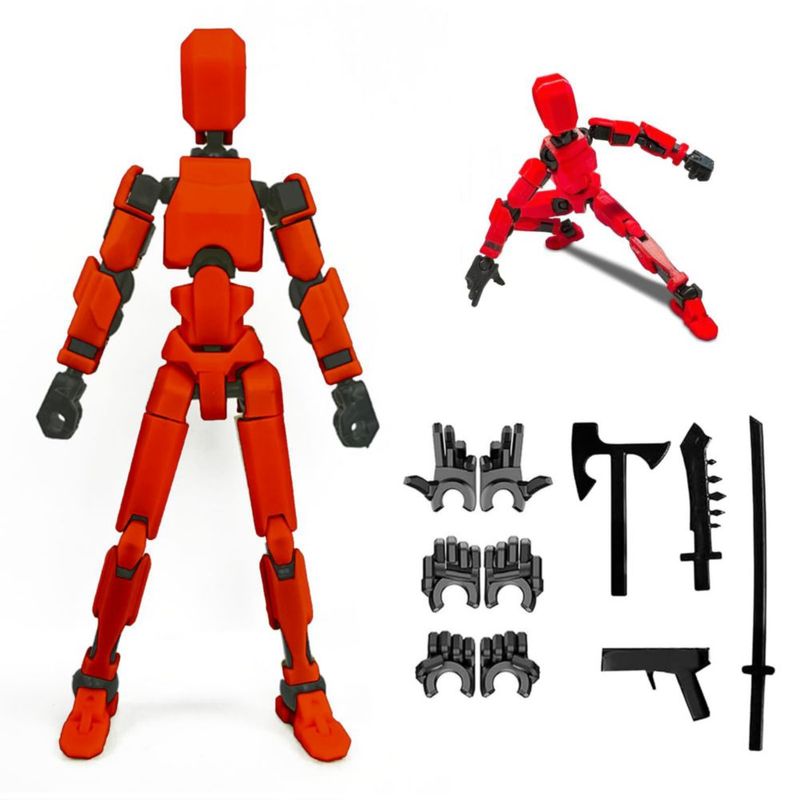 Figura de acción DANONI 45 cm Robot impreso en 3D