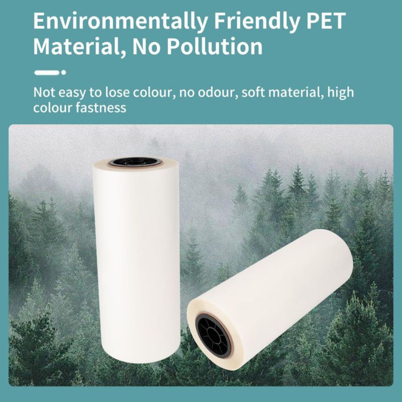 Película DTF HEROMA 330 mm x 100 m Mate Doble Cara