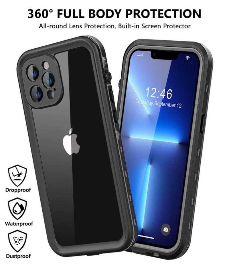 Funda Protebox iPhone 13 Pro Max impermeable 6.7"