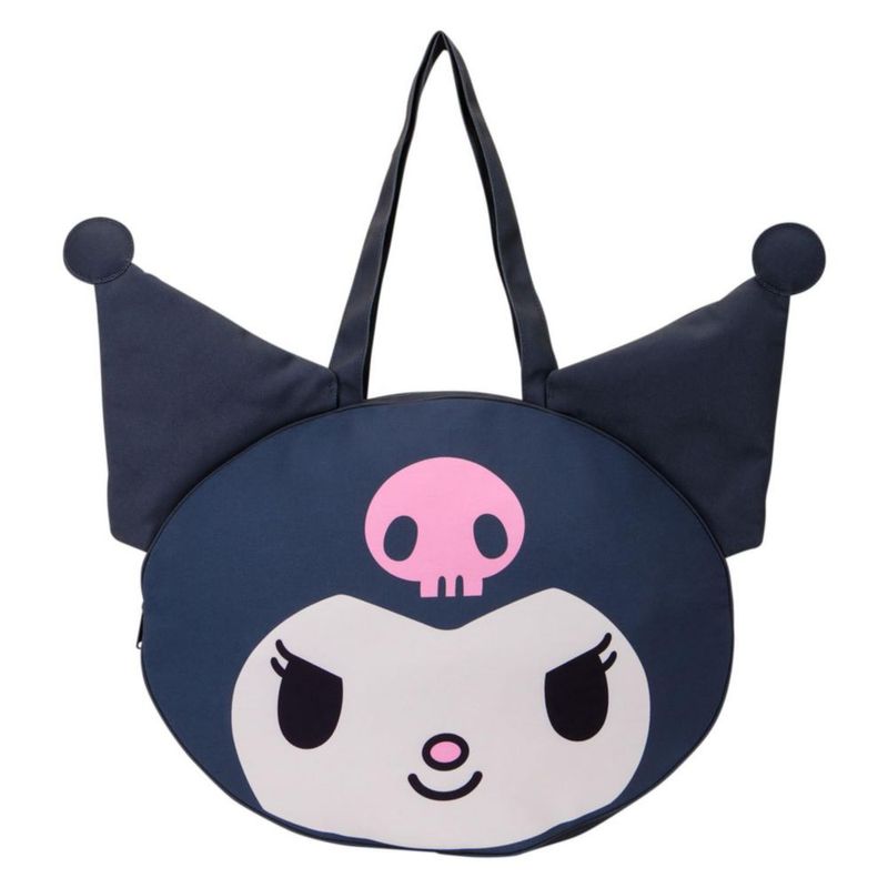 Bolso Tote Loungefly 51 cm x 47 cm Kuromi de Lona