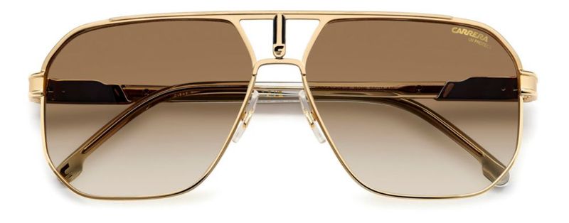 Gafas de sol Carrera 1062/S dorado y negro con lentes marrón verde