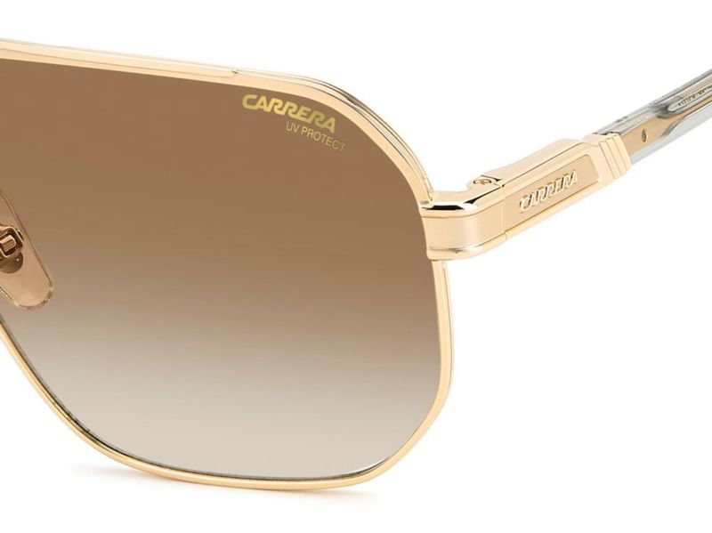 Gafas de sol Carrera 1062/S dorado y negro con lentes marrón verde