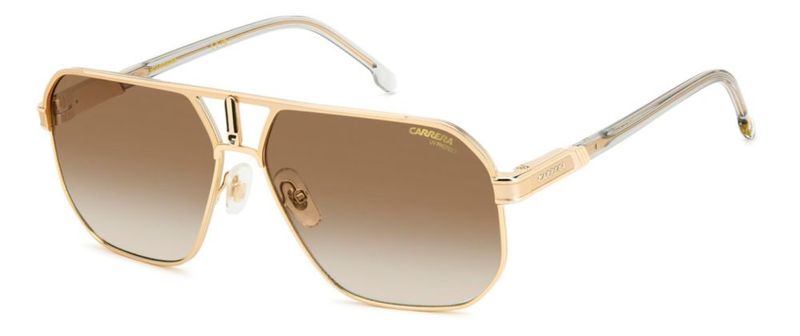 Gafas de sol Carrera 1062/S dorado y negro con lentes marrón verde