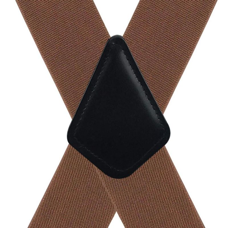 Tirantes Moulen de 5 cm de ancho ajustables color camello