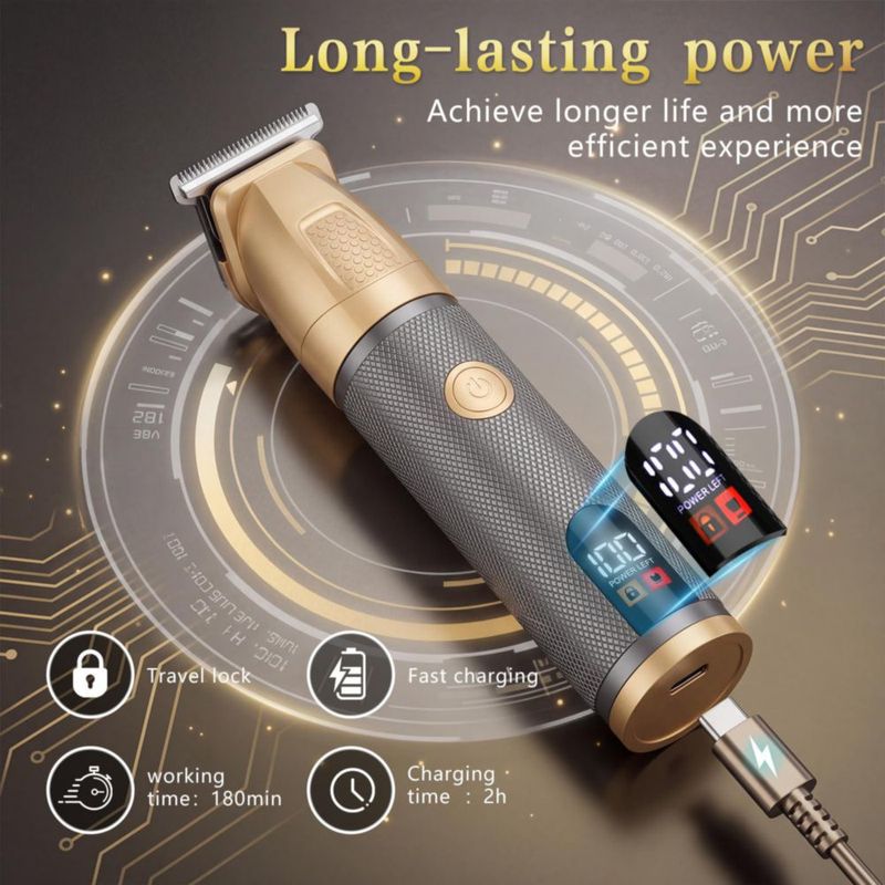 Recortadora de Cabello Bomxin 6 en 1 – Kit de Aseo Impermeable