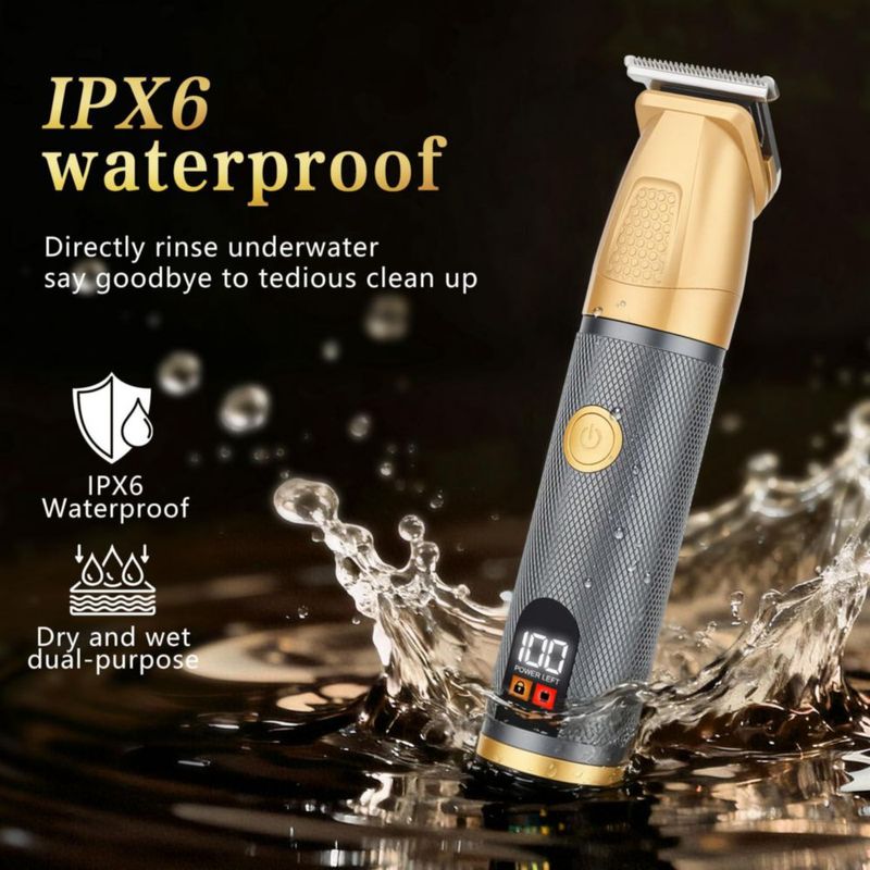 Recortadora de Cabello Bomxin 6 en 1 – Kit de Aseo Impermeable
