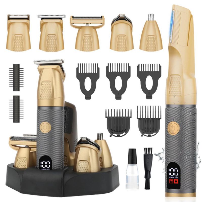 Recortadora de Cabello Bomxin 6 en 1 – Kit de Aseo Impermeable