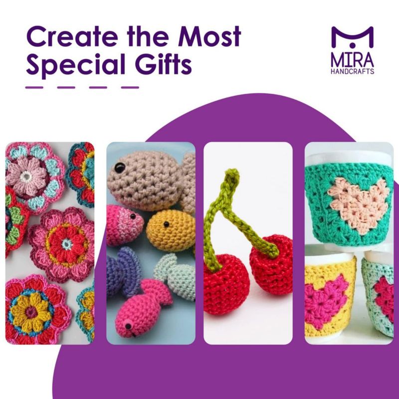Kit multicolor de 525 yd de hilo Mira HandCrafts