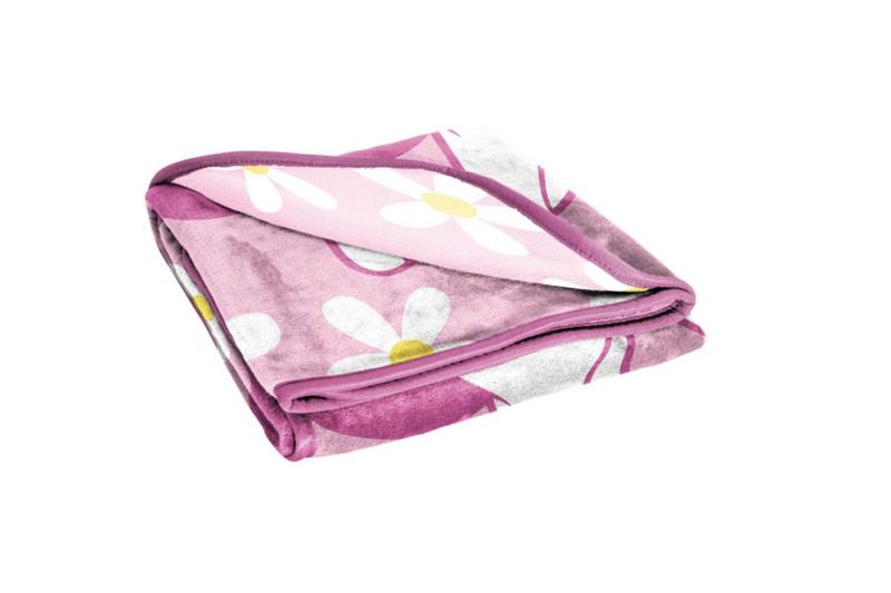Manta decorativa Jay Franco 102 × 127 cm Minnie Mouse rosa