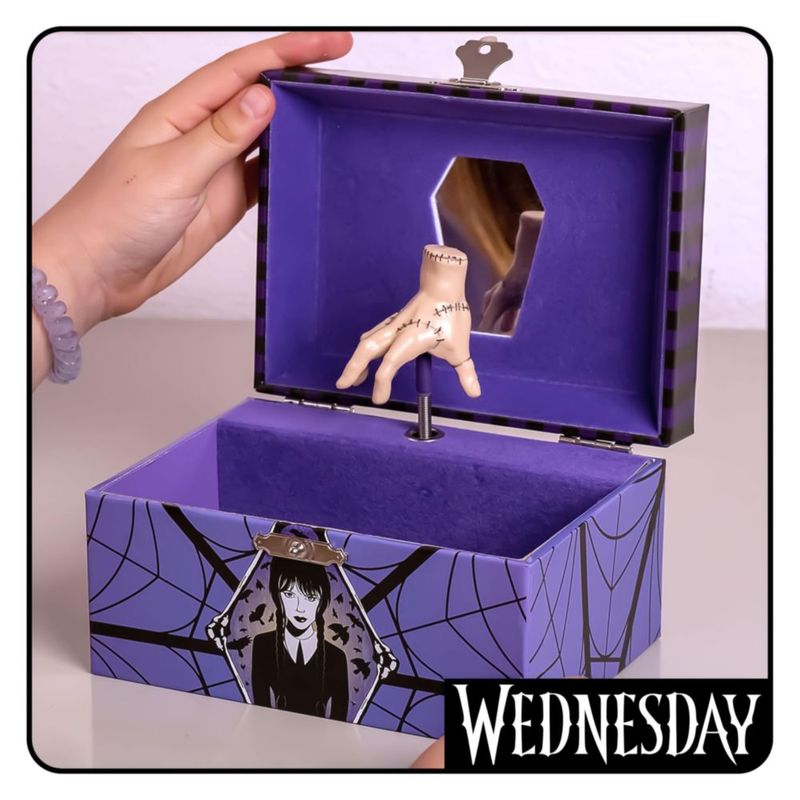 Caja de joyería Mini Treasures Wednesday Musical