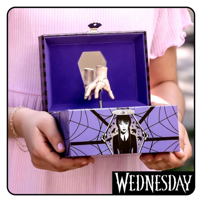 Caja de joyería Mini Treasures Wednesday Musical