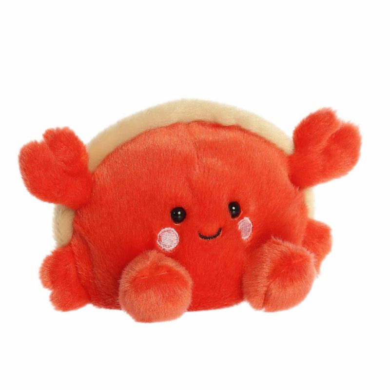 Peluche Aurora Cangrejo Ermitaño 13 cm Rojo