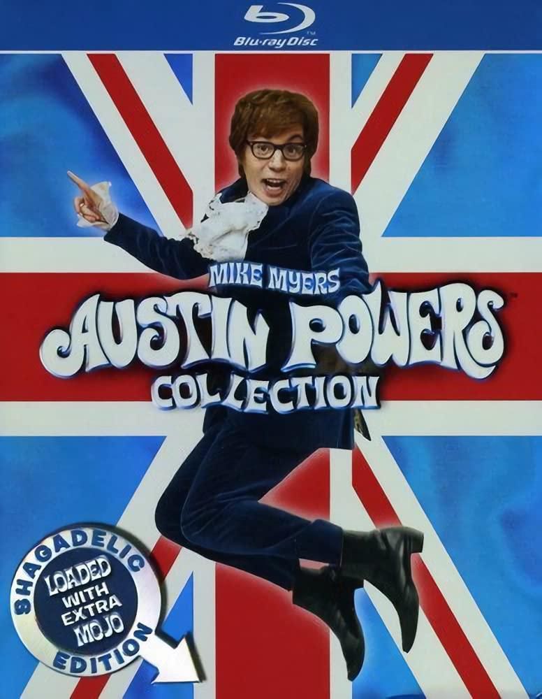 Colección de películas Austin Powers de Warner Bros – 3 discos