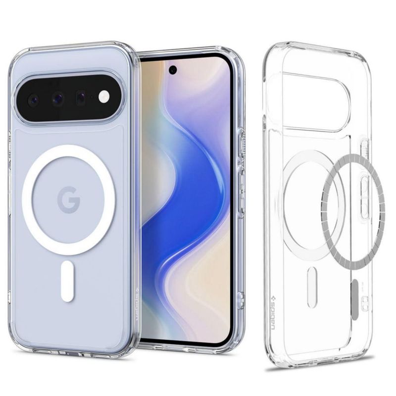 Funda Spigen Ultra Hybrid MagFit para Google Pixel 11 Blanco Transparente