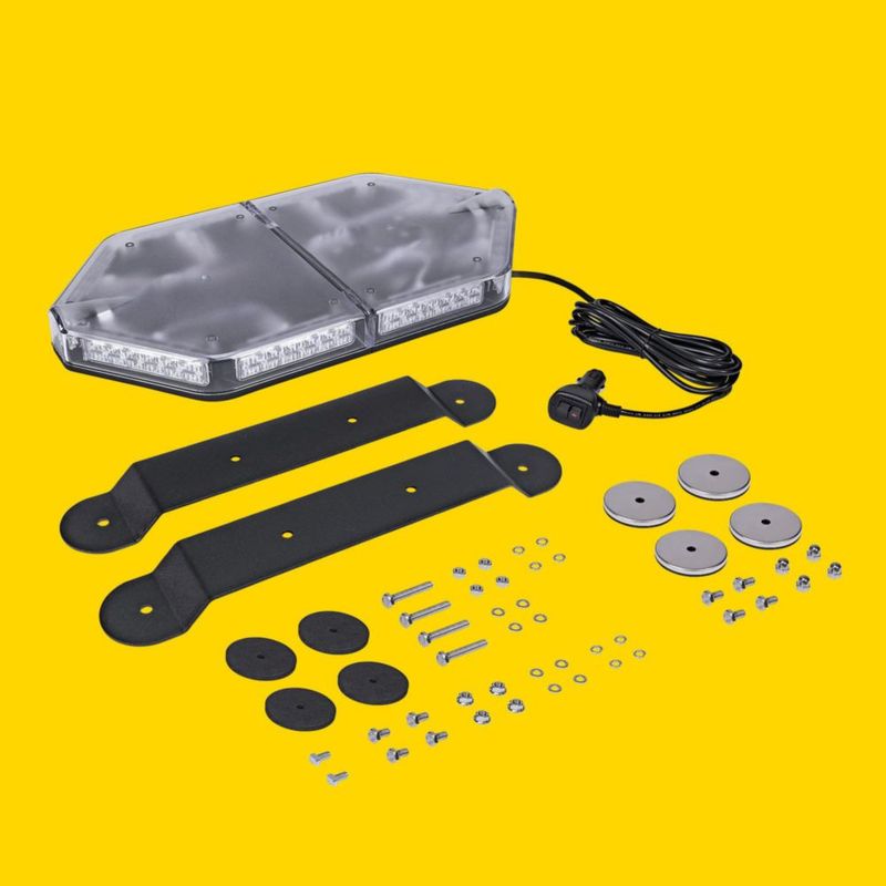 Lámpara estroboscópica LED LAMPHUS 43 cm 56 W ámbar para vehículos