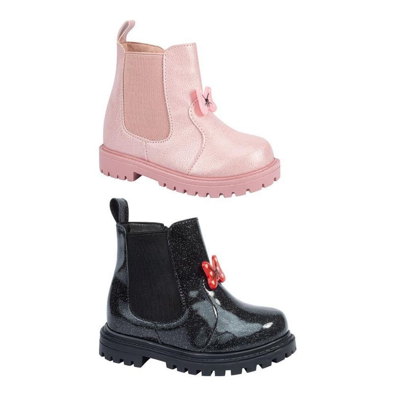 Botin niña vivis shoes kids kit 2 pares con moño 1178176