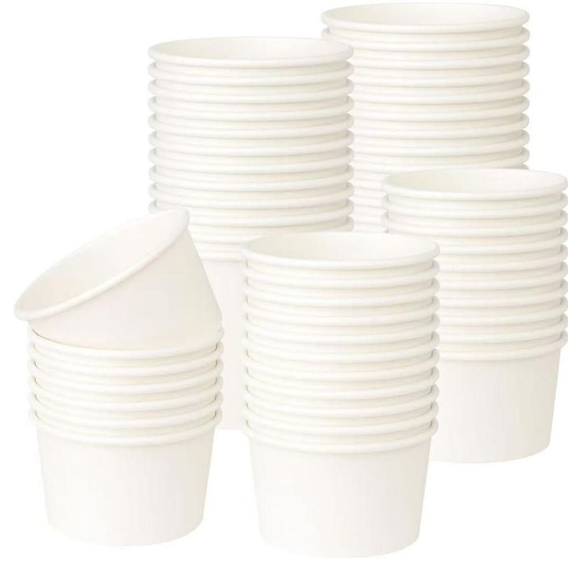 Vasos desechables de papel para helado SOPARO 355 ml (paquete de 500)