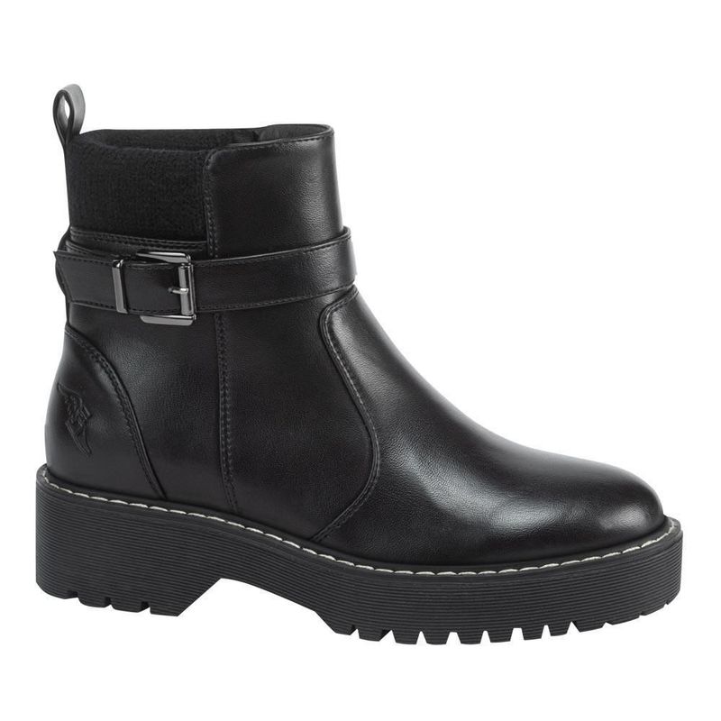 Bota dama goodyear con hebilla suela track 4.5cm 1224174