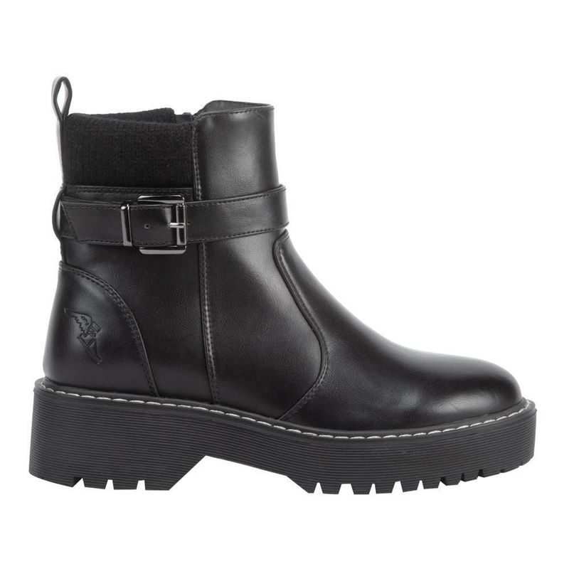 Bota dama goodyear con hebilla suela track 4.5cm 1224174