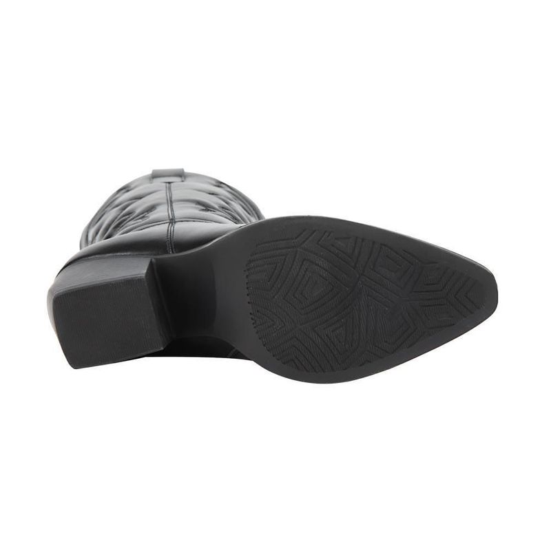 Bota dama tierra bendita vaquera tubo bordado 7cm 1224158
