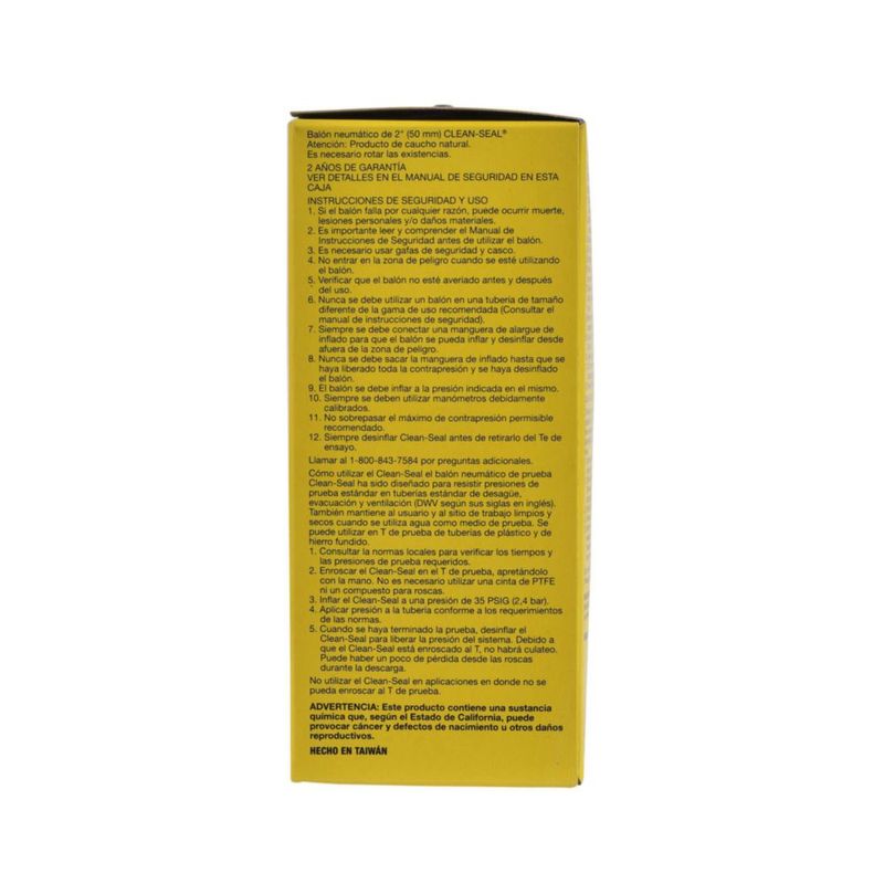Tapón Oatey Clean-Seal de 5 cm (2 pulgadas)