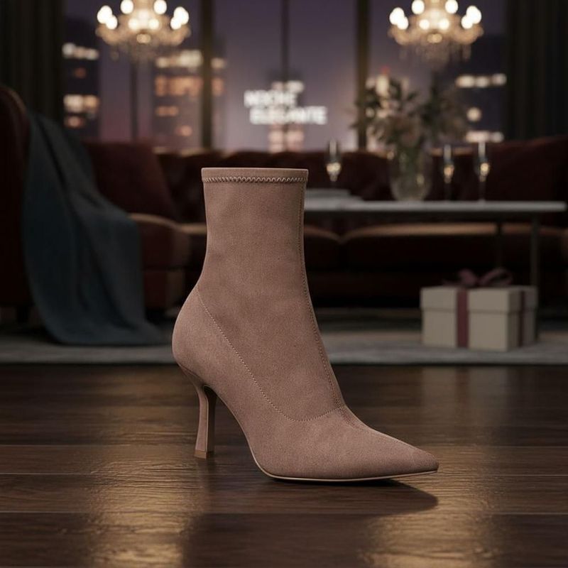Bota dama yaeli fashion ante tubo stretch 8.5cm 1224236