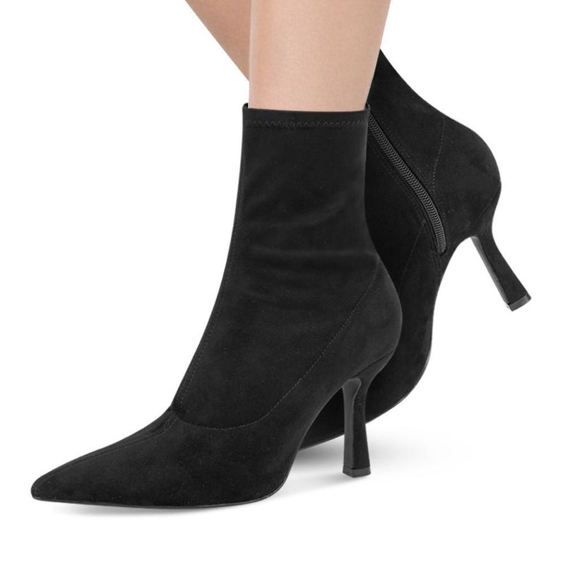 Bota dama yaeli fashion ante tubo stretch 8.5cm 1224235