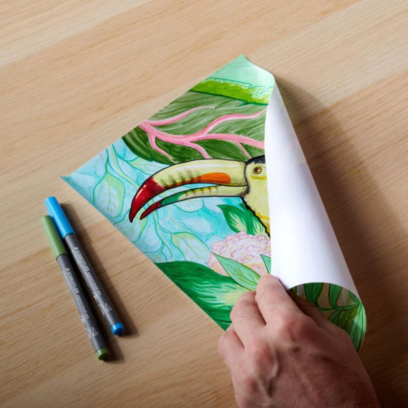 Pluma de pincel STAEDTLER 60 colores impermeable sin sangrado
