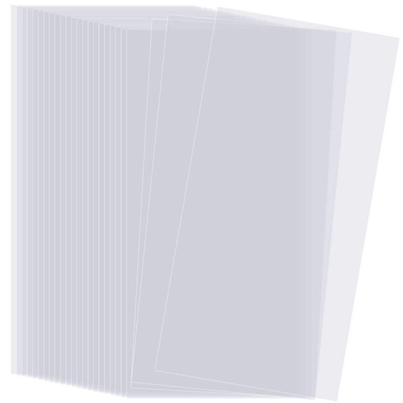 Lámina de Mylar ZEONHAK 30 × 61 cm Pack de 25 Transparentes 6 mil