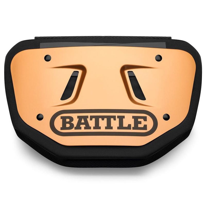 Placa Protectora Dorsal de Fútbol Americano Battle Premium para Adultos en Dorado