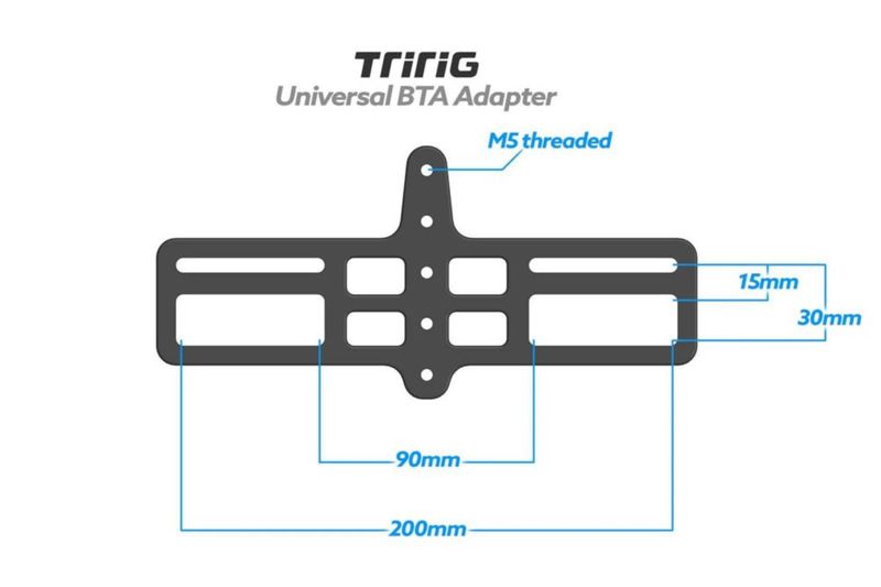 Adaptador BTA TRIRIG Universal para Soporte de Botella