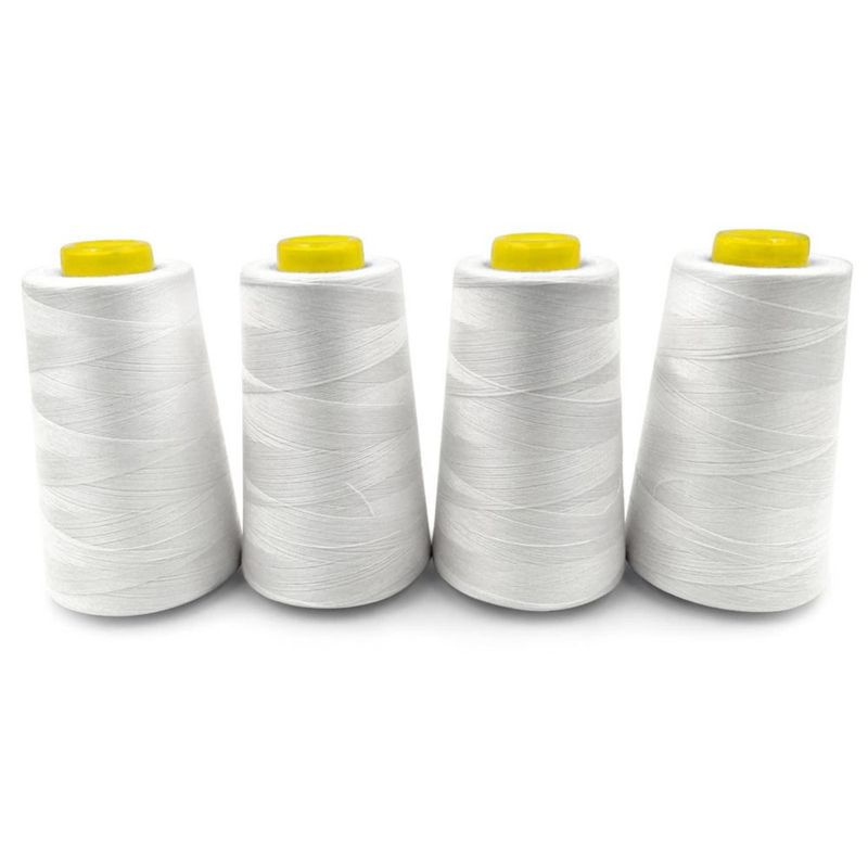 Hilo tortoise 3000 yd x4 blanco 100 % poliéster