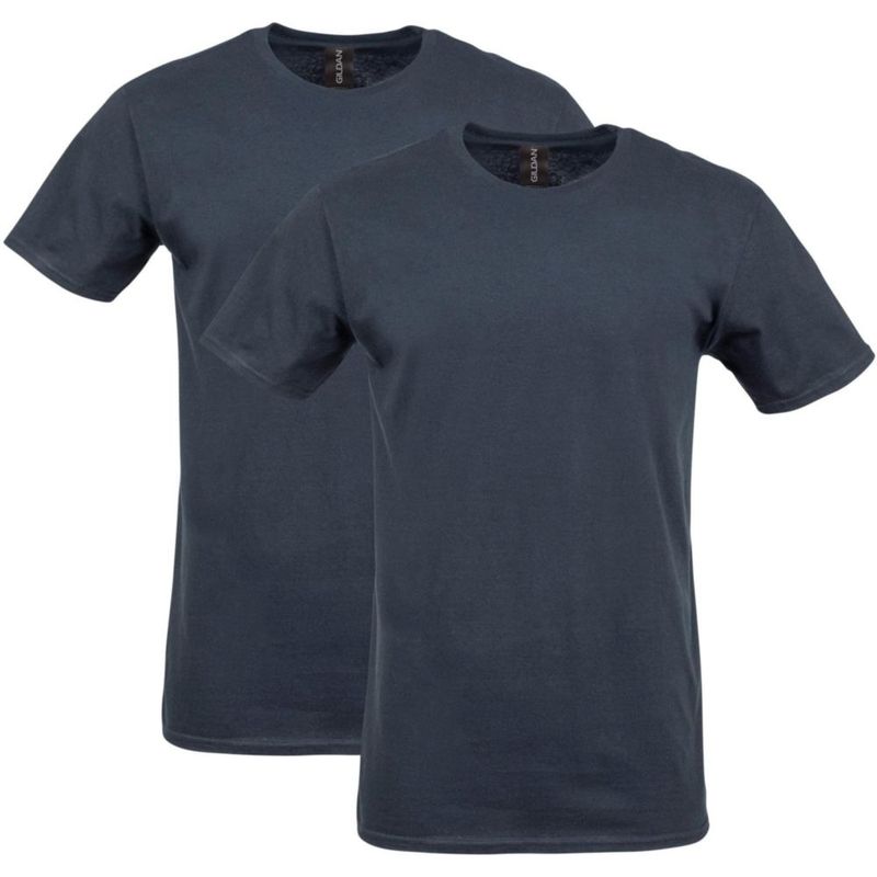 Camiseta Gildan G64000 Negra Pack de 2 - Talla 3XL