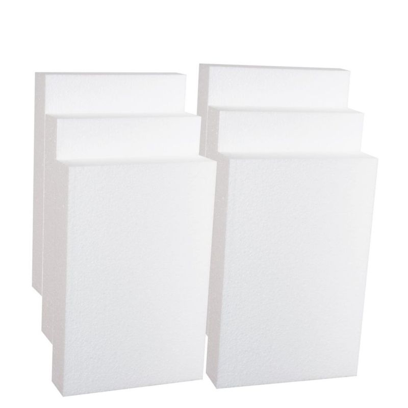 Espuma de manualidades SilverlakeLLC 20x30x5 cm (paquete de 6)