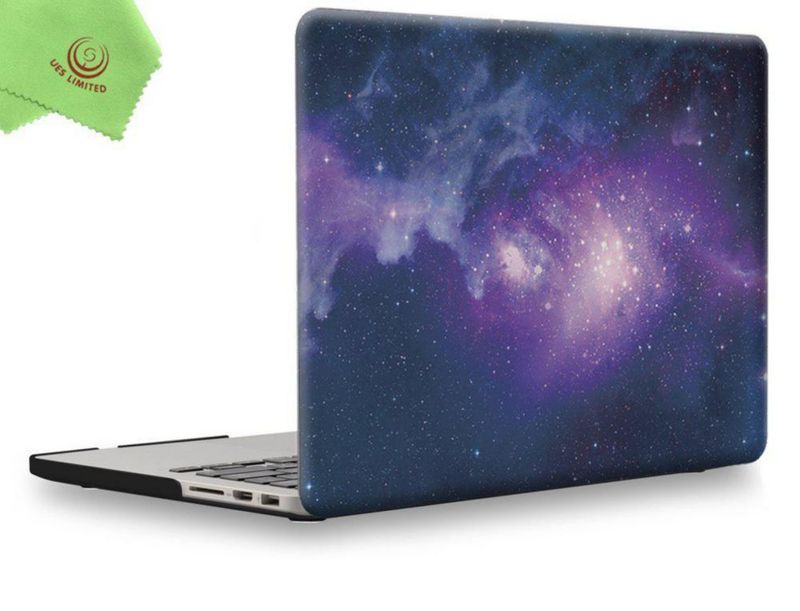 Funda para MacBook UESWILL 13" Nebulosa/Violeta A1502/A1425
