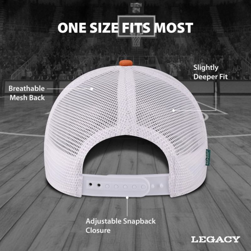 Gorra Legacy Texas Longhorns Snapback Naranja/Blanco