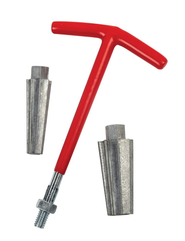 Herramienta de extracción de tubería Superior Tool 1/2 y 3/4" de acero