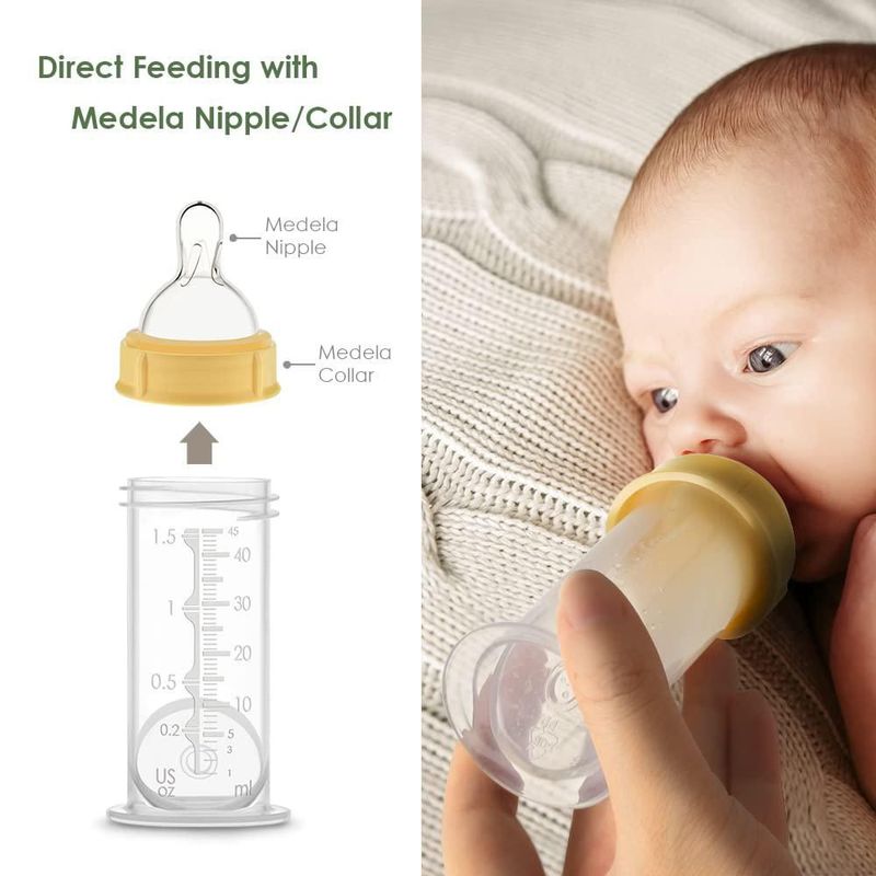 Envase para leche Maymom 45 ml 4 uds a prueba de fugas y libre de BPA