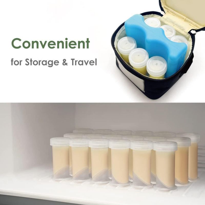Envase para leche Maymom 45 ml 4 uds a prueba de fugas y libre de BPA