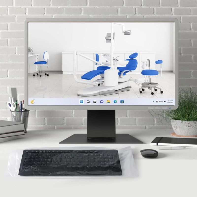 Fundas impermeables para teclado JMU 56 cm x 35 cm paquete de 250
