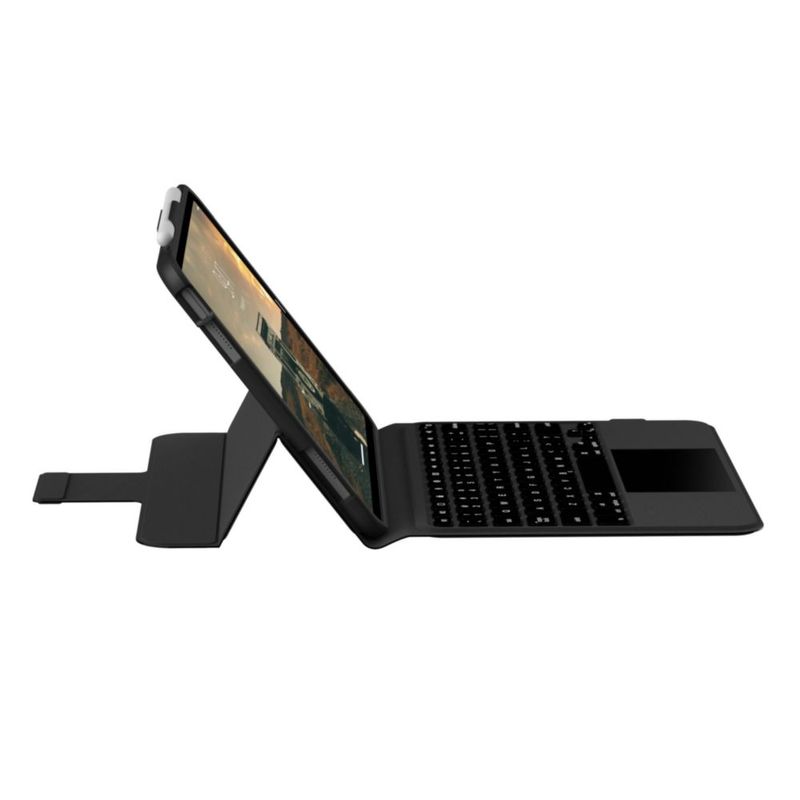Funda con teclado UAG para iPad 11"/109" con panel táctil inalámbrico negro