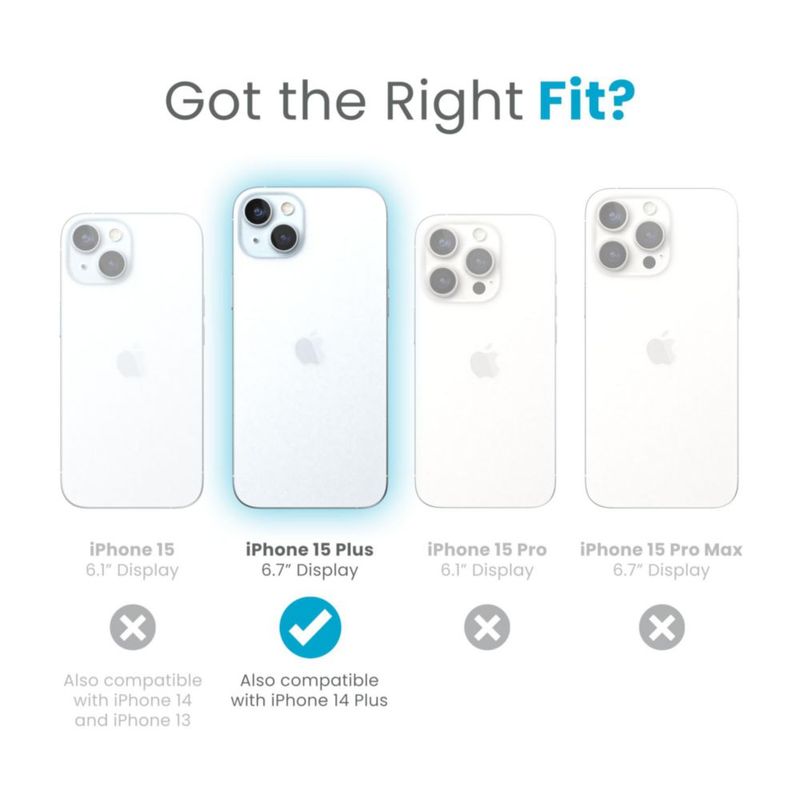 Funda Speck iPhone 16 Transparente y Delgada – Resistente a caídas de 13 pies