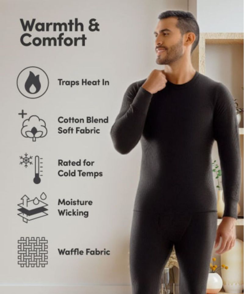 PANTALONES Fruit of the Loom Talla Media Pack de 3 Térmicos