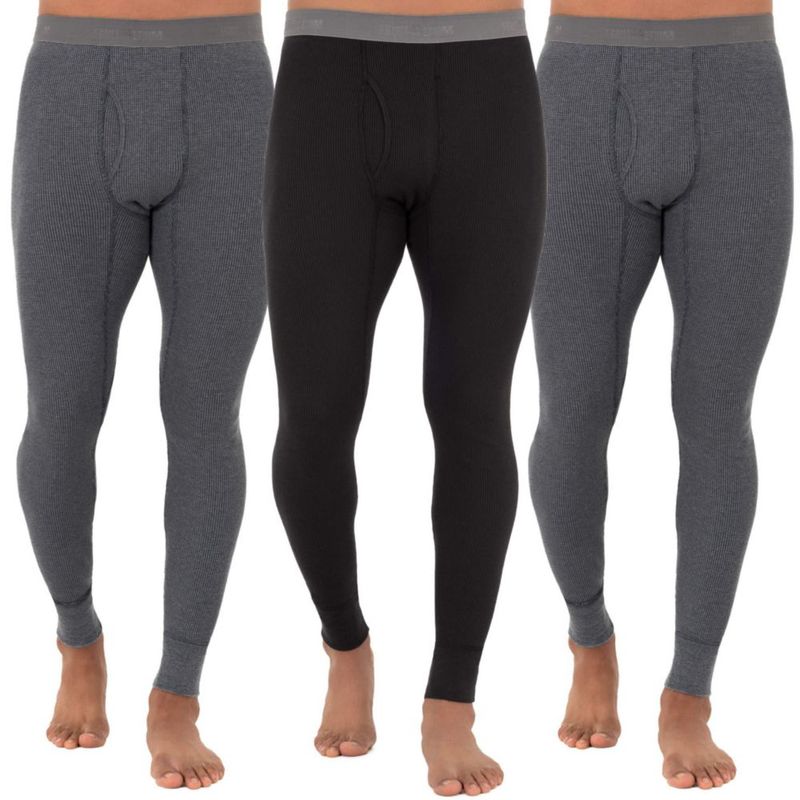 PANTALONES Fruit of the Loom Talla Media Pack de 3 Térmicos