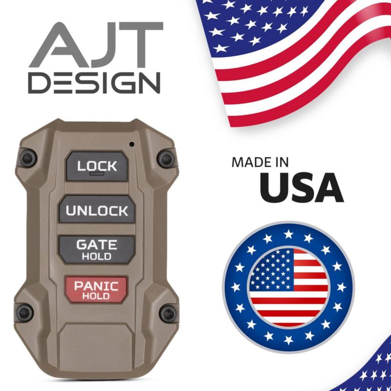 Llavero de control remoto AJT DESIGN para Toyota Tacoma/Tundra/4Runner/Sequoia